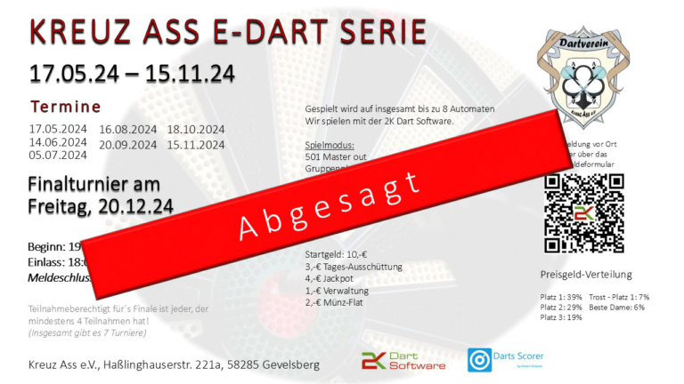 Kreuz-Ass---E-Dart-Serie-24-Absage