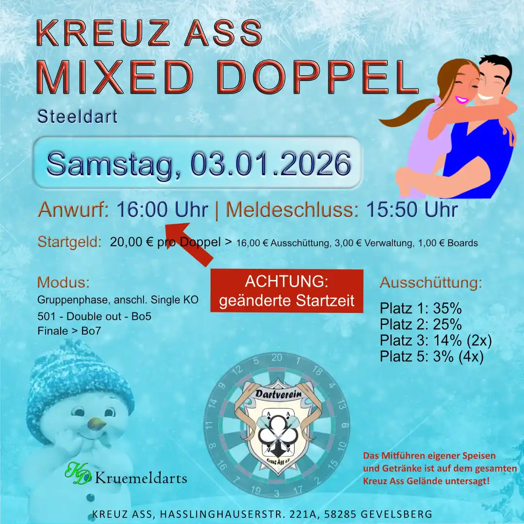 Read more about the article Kreuz Ass Mixed Doppel – Winter Special