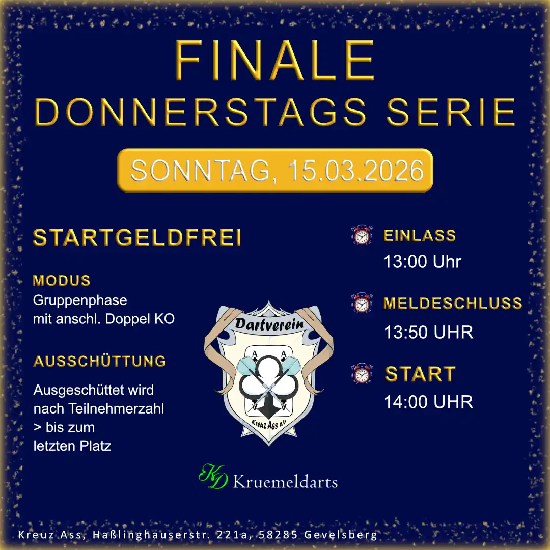 Read more about the article Finale Donnerstags Serie